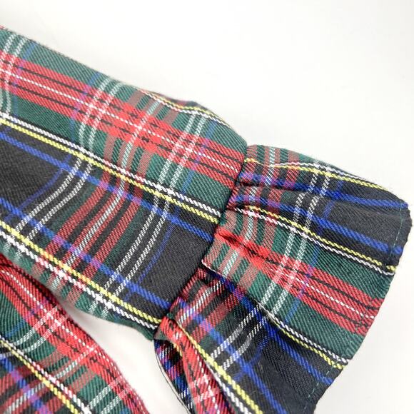 Girl August Holiday Plaid Tunic Top - Picture 3 of 5